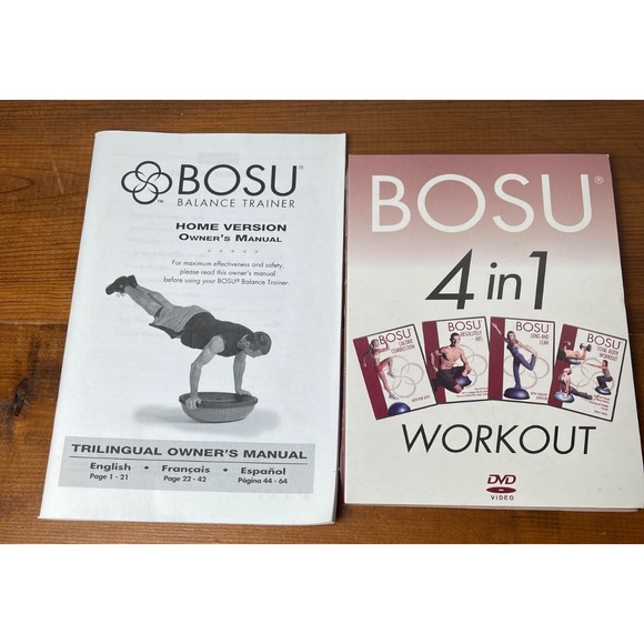 Other - BOSU 4-in-1 workout DVD plus owners manual NEW